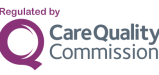 Regulated by Care Quality Commission (CQC) logo UK