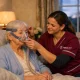 LifeTouch Care burgundy uniform 04-813449a